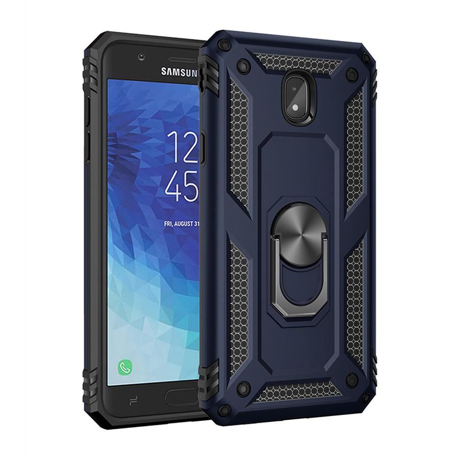 For Samsung Galaxy J7 Pro/J730/J7 /J7 /J737/J7 Star Case Dual Layer Magnetic  Armor Case with Ring Kickstand Anti Drop Protective Hard Cover