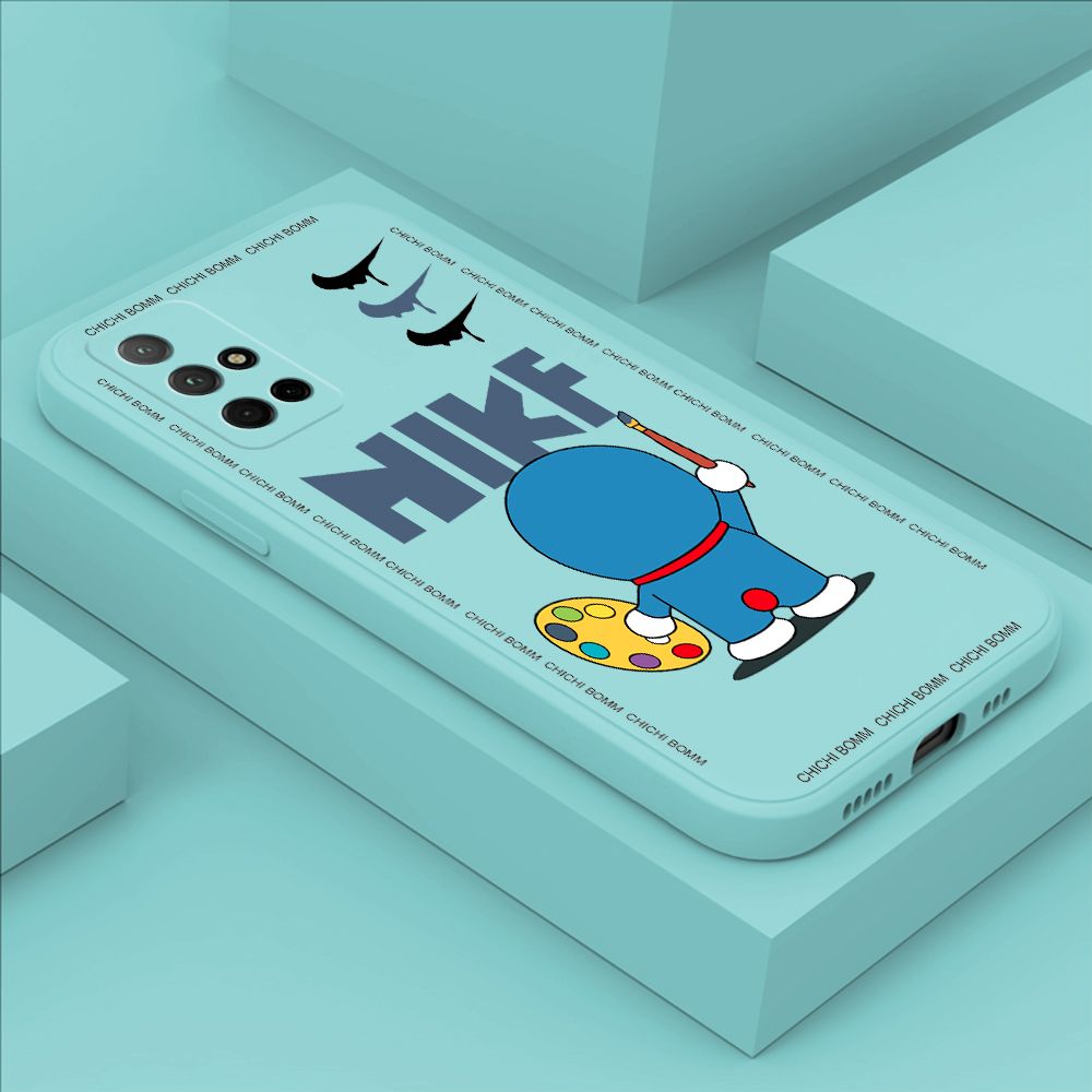 Hontinga for Honor 30S Case Fashion Cat Phone Case Phone Case Soft Square Edge Silicone Cases Full Lens Cover Shockproof Protection Cover