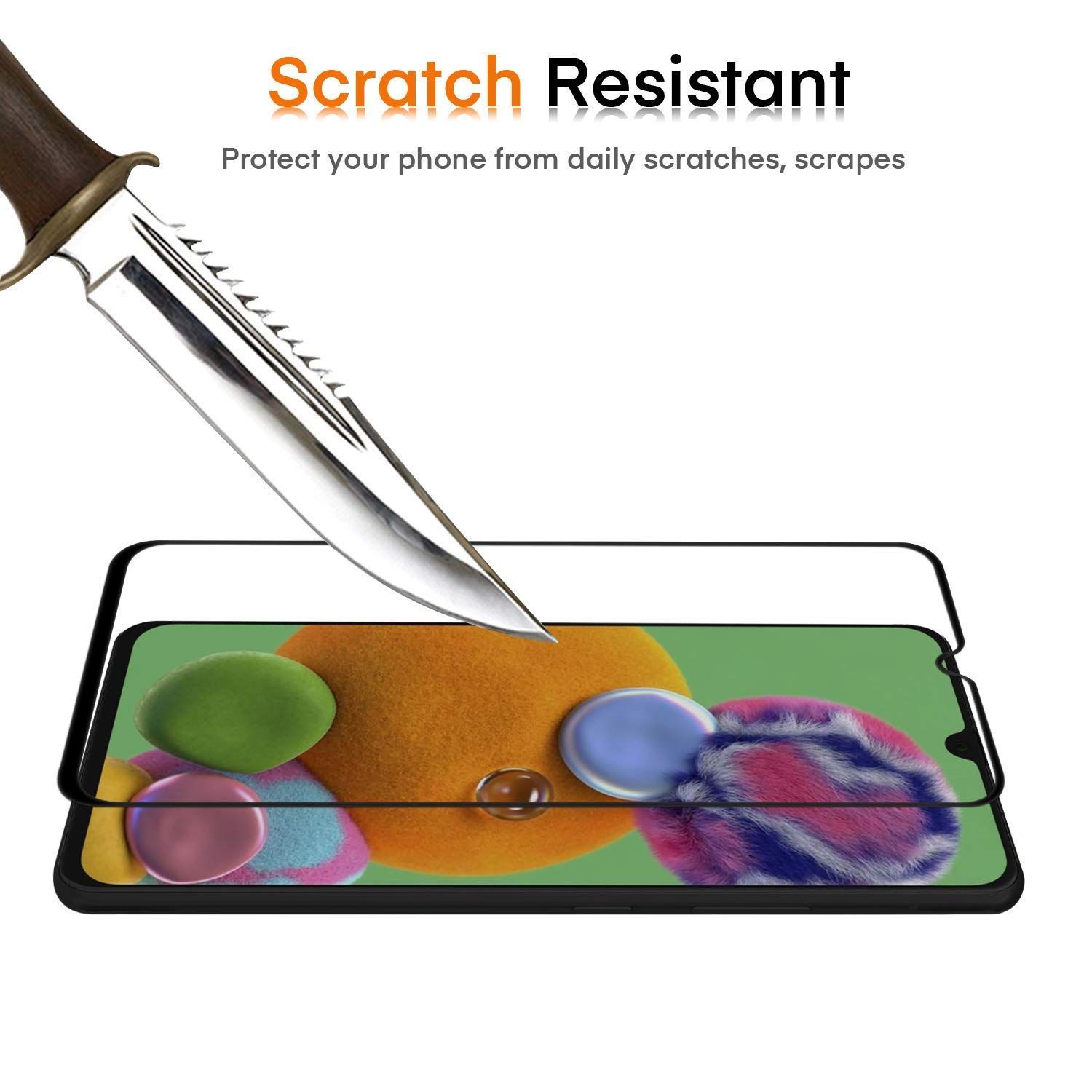 Samsung Galaxy A50s Tempered Glass HD Screen Protector -Transparent