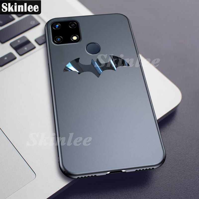 Back Cover For OPPO A15 Batman Phone Case Full protector Metal Bat design Shockproof Cover For OPPO A15 Cases