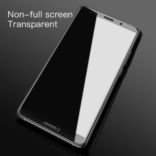 Huawei Mate 10 Pro - 5D Tempered Glass HD Screen Protector - Transparent