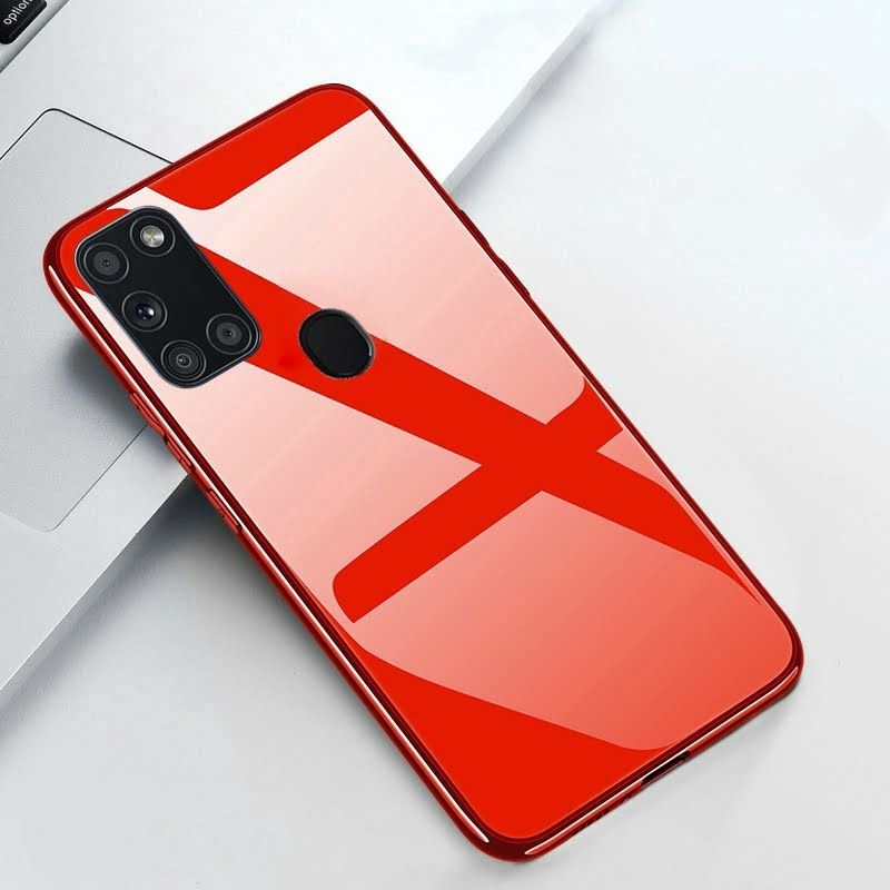 Glass Case back cover for Samsung Galaxy A21S