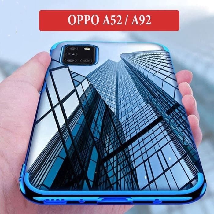 For Oppo A52 / Oppo A92 Back Cover Clear Ultra Violet Blue Xundd - Camera
