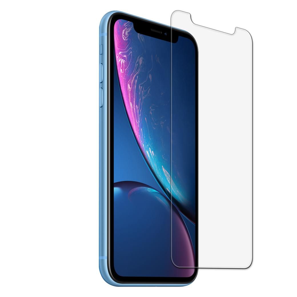 iOS iPhone XR - Tempered Glass Screen Protector - Transparent