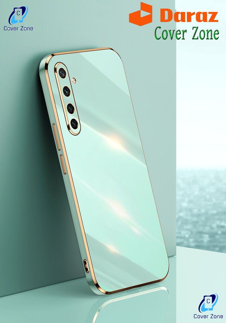 For Realme X2 / Realme XT Luxury 6D Plating Soft Casing Silicone Square Frame Phone Case For Realme X2 Back Cover