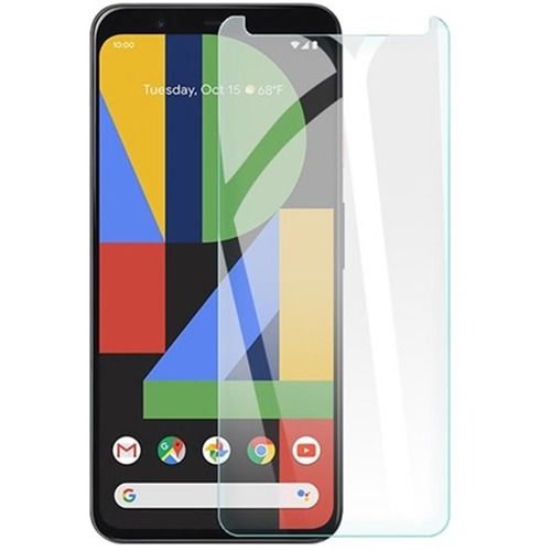 Google pixel 5 xl এর জন্য hd ক্লিয়ার ব্ল্যাক বর্ডার শর্ট গ্লাস স্ক্রিন প্রোটেক্টর- (1 পিস)