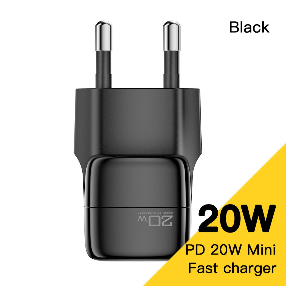 Essager 20W USB Type C Charger For iPhone 12 Pro Max Mini Quick Charge 3.0 QC PD USBC USB-C Fast Charging Travel Wall Charger