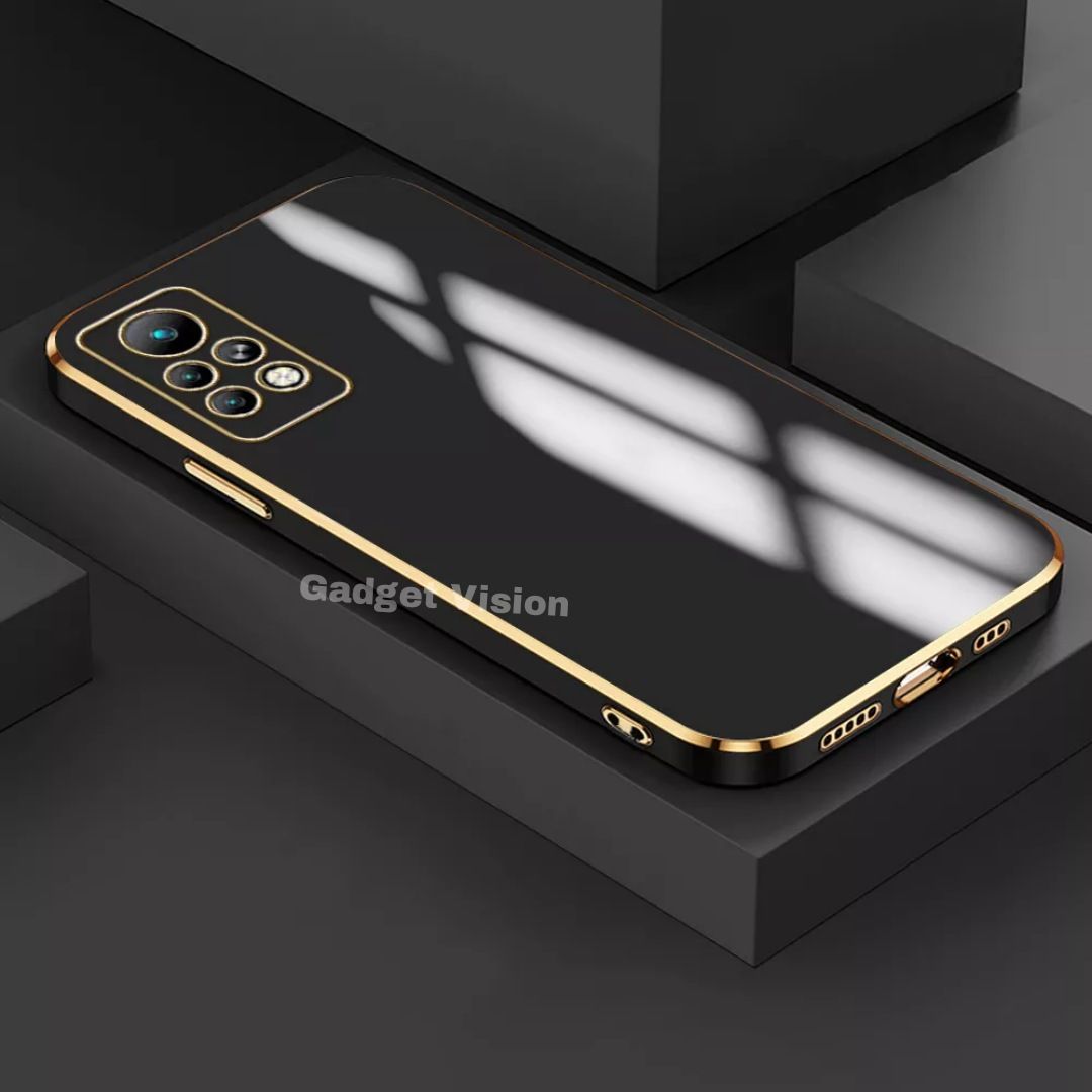 Luxury 6D Plating Soft Casing Silicone Square Frame Phone Case For Xiaomi Redmi Note 11 4g/Redmi Note 11s