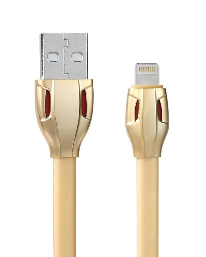 RC-035m Data and Charging Cable for iPhone 5/ 6/ 6s - Golden