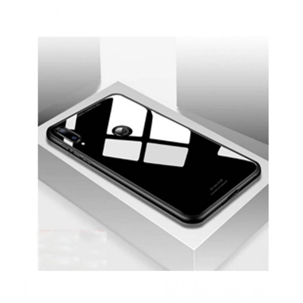 Huawei Y7(2018) cover tempered glass protector casing back cover