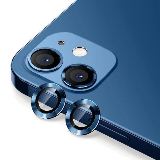Camera Lens Protector for i.Phone 11 /11 pro / 11 pro max Premium HD Tempered Glass Metal Ring Aluminum Alloy Lens Screen Cover Film