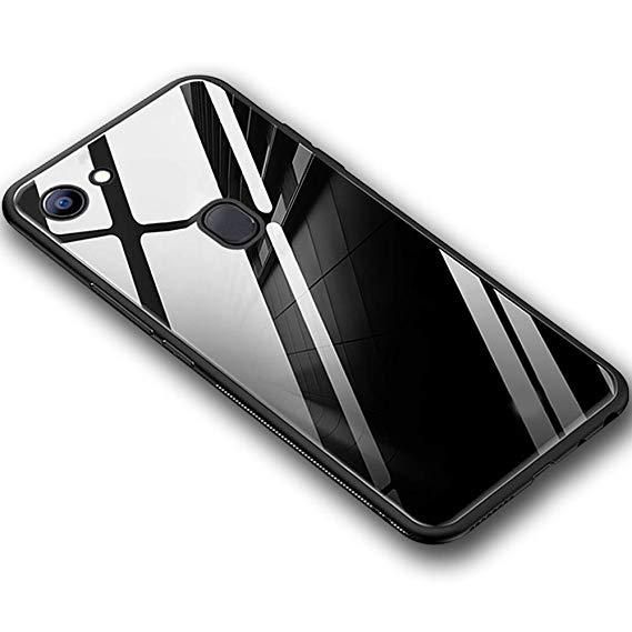Glass Case For Oppo F5 - Black