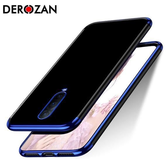 OPPO F11 Pro Transparent Clear Electroplate  Phone Case