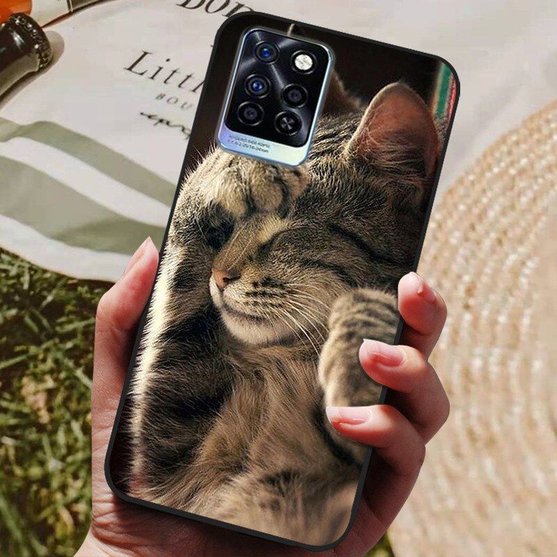 For Infinix Note 10 Pro NFC Case Silicon Back Cover Phone Case for Infinix Note 10 Plus Cases Note10 Pro NFC Soft bumper coque