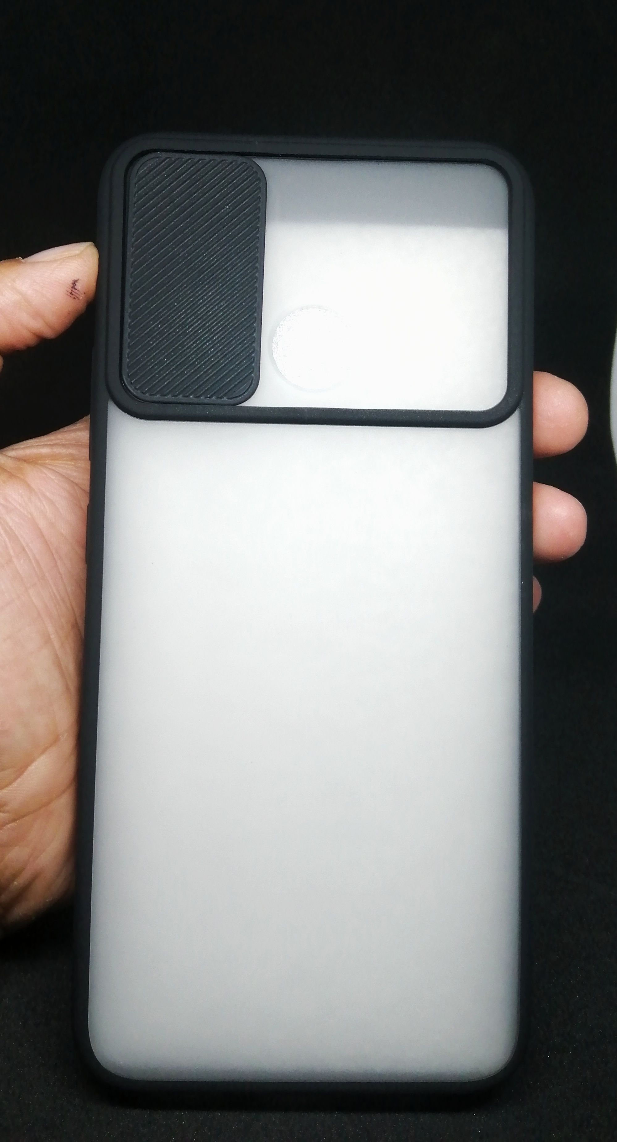 Slide Camera Protective Case Lens Protection Anti-fall Back Cover for VIVO y91c