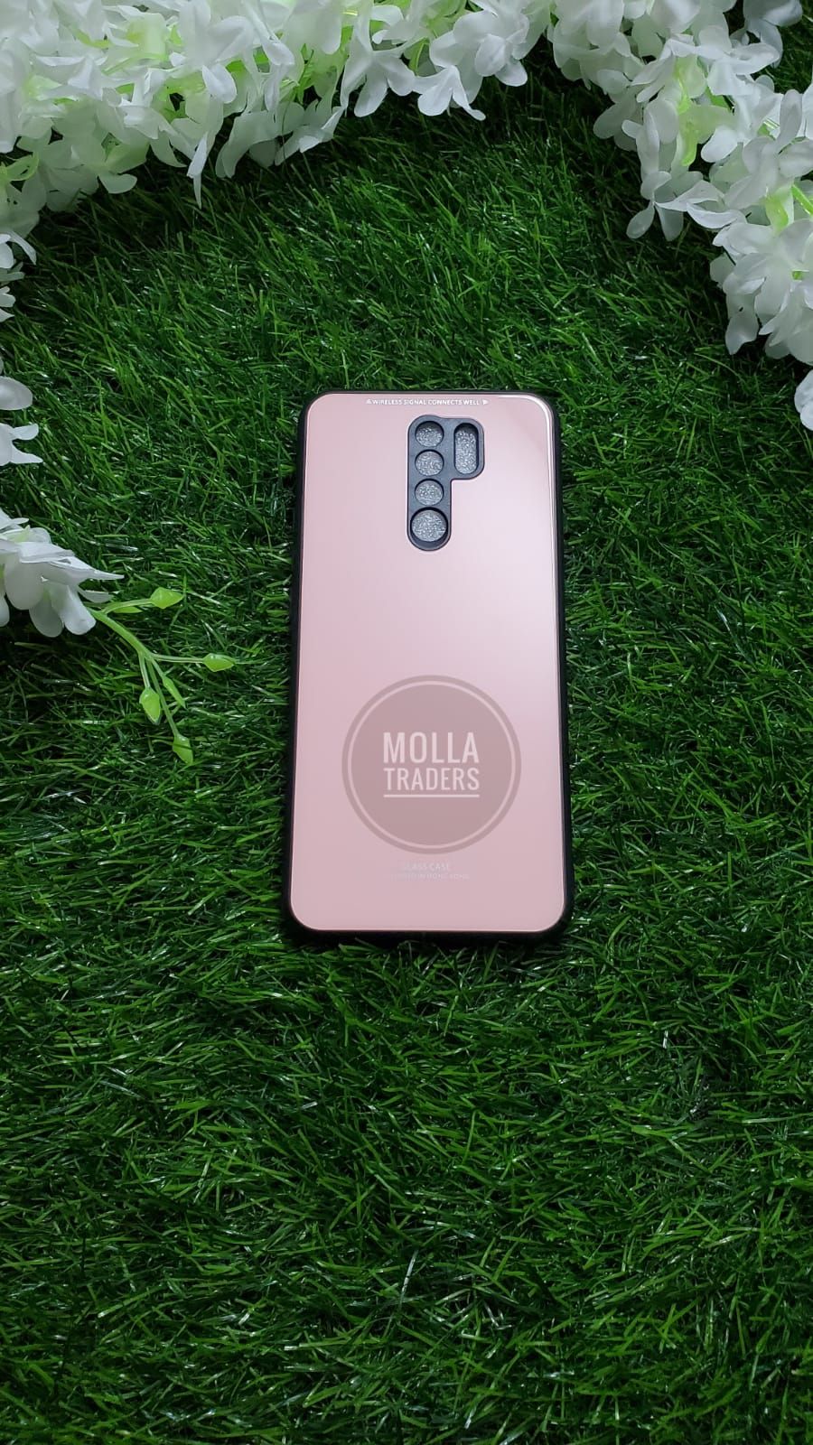 For Xiaomi Redmi 9 / Poco M2 HONG KONG DESIGN Scratchproof Tempered Glass Back