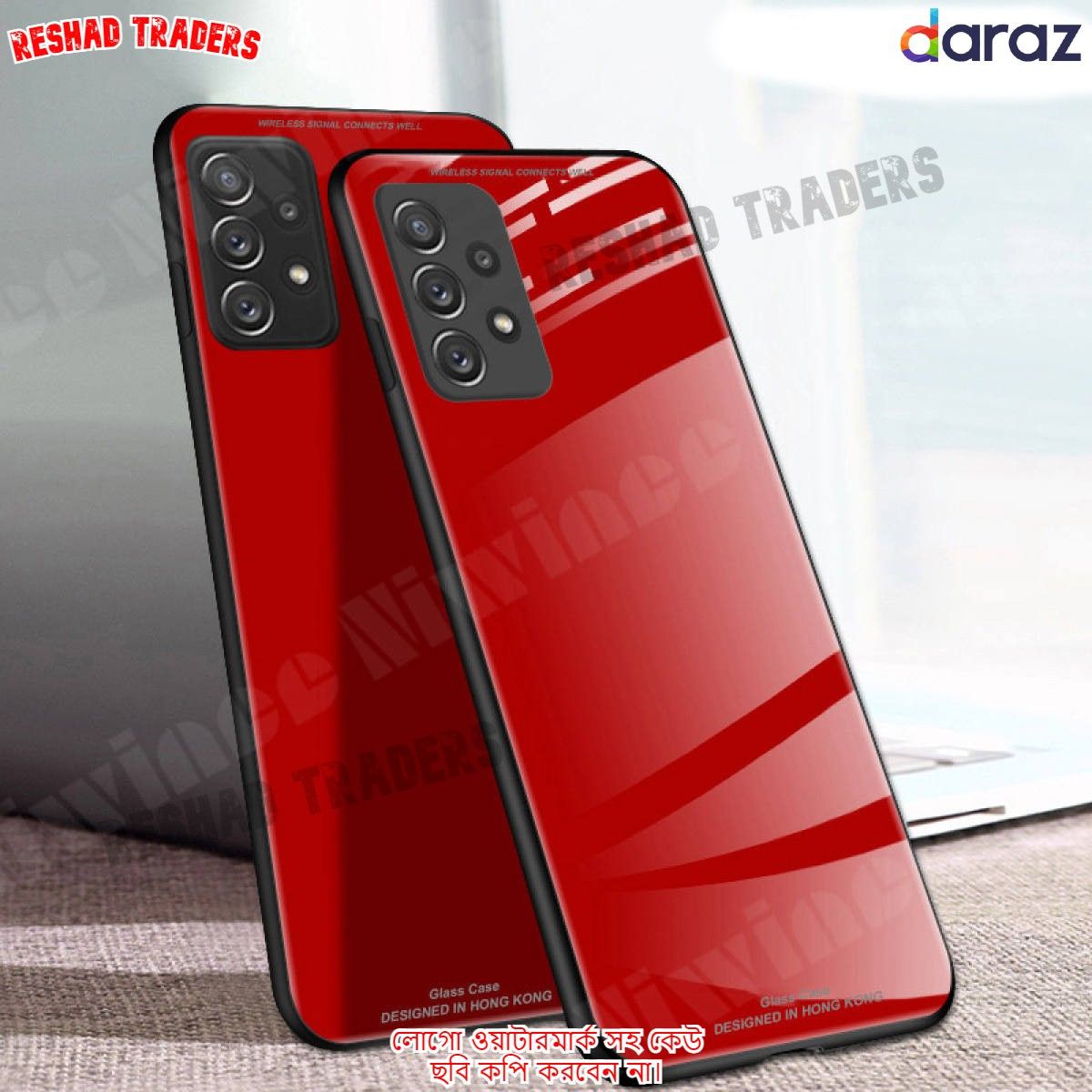 Samsung Galaxy A72 / Samsung Galaxy A72 5G ▶ a অল মডেল সেইম কভার। HONG KONG DESIGN Solid Colour Scratchproof Tempered Glass Back Cover Casing phone case cases