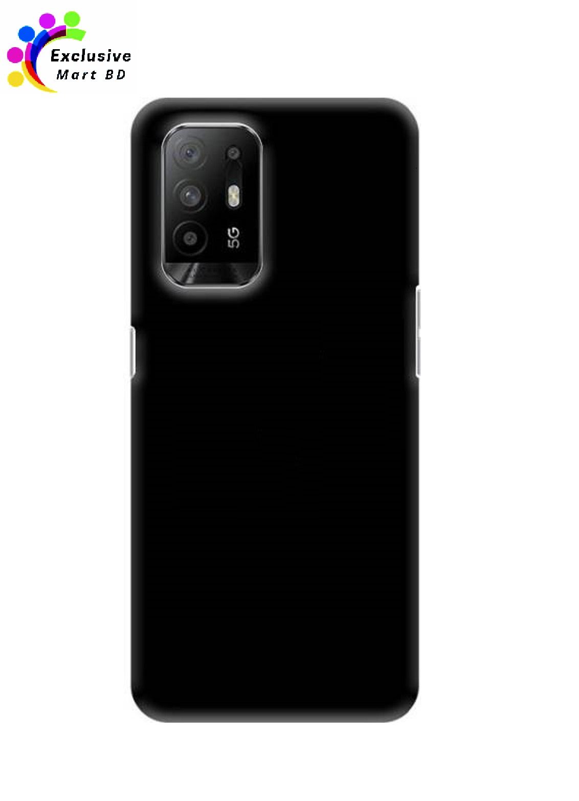Oppo A95 5G Luxurious Toughened Shockproof Back Glass Case Cover