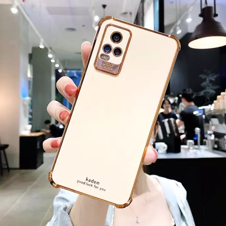 Vivo V21e/V20/Y73(2021) Fashion Case Auroras Luxury Electroplate Cover Shockproof Soft Silicone Back Cover