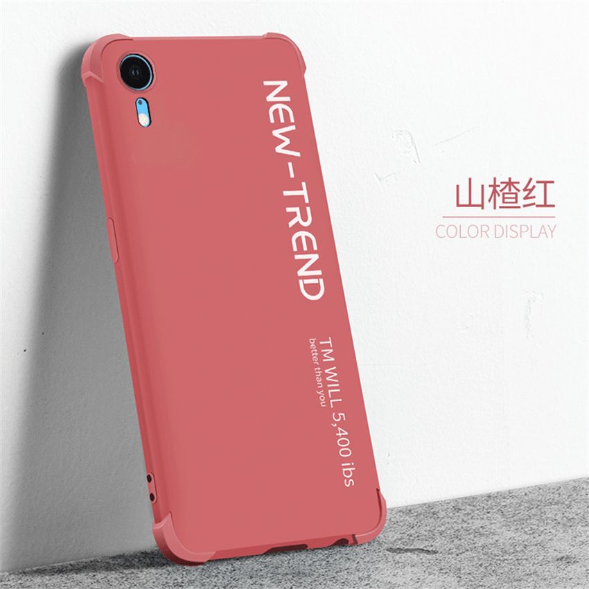 lthmy Ultra-thin Cute Soft Liquid Silicone Phone Case For Apple iPhone XR Luxury Painted Colorful Cover casing
