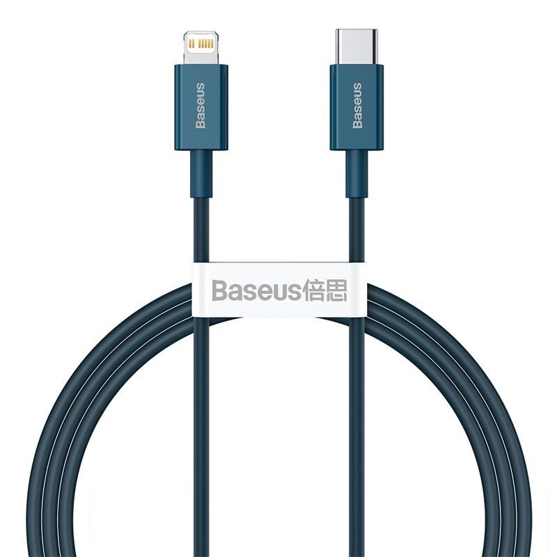 Baseus 20W Type C Cable forx iPhone 12 11 Pro Max Fast Charging Cable for iPhone 8x X XR USB Data Phone Charge