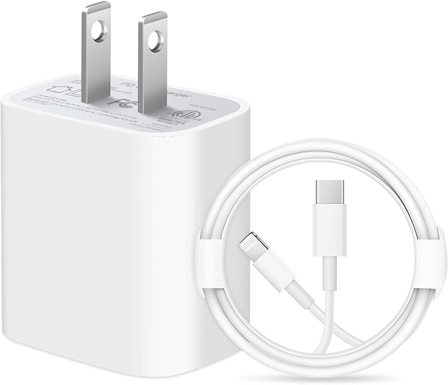 Aple 20w usb-c power adapter charger 1M type-c charging cable for iPhne 13 13 pro 13 pro max 12 Pro max