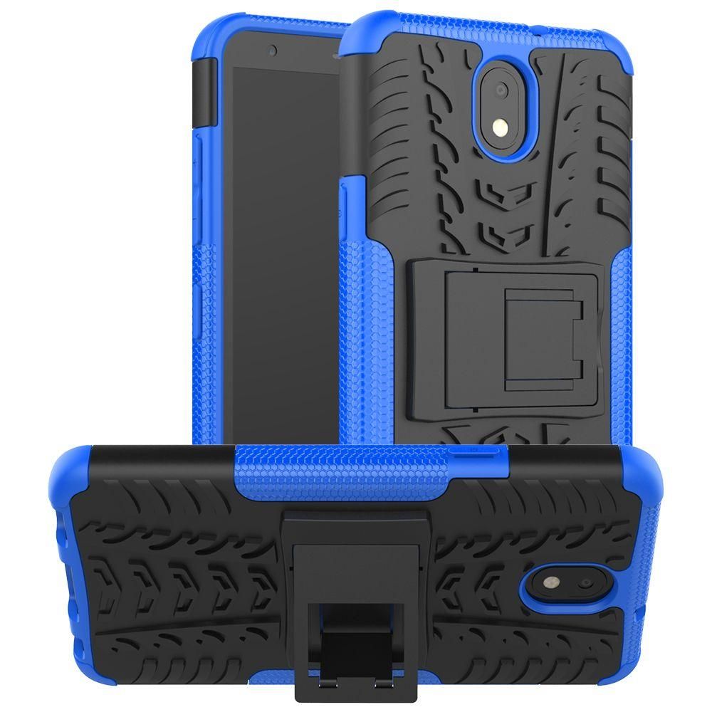 For LG K30 2019 Heavy Duty Armor Tough Hybrid Shockproof Dual Layer Kickstand Protective Case Cover
