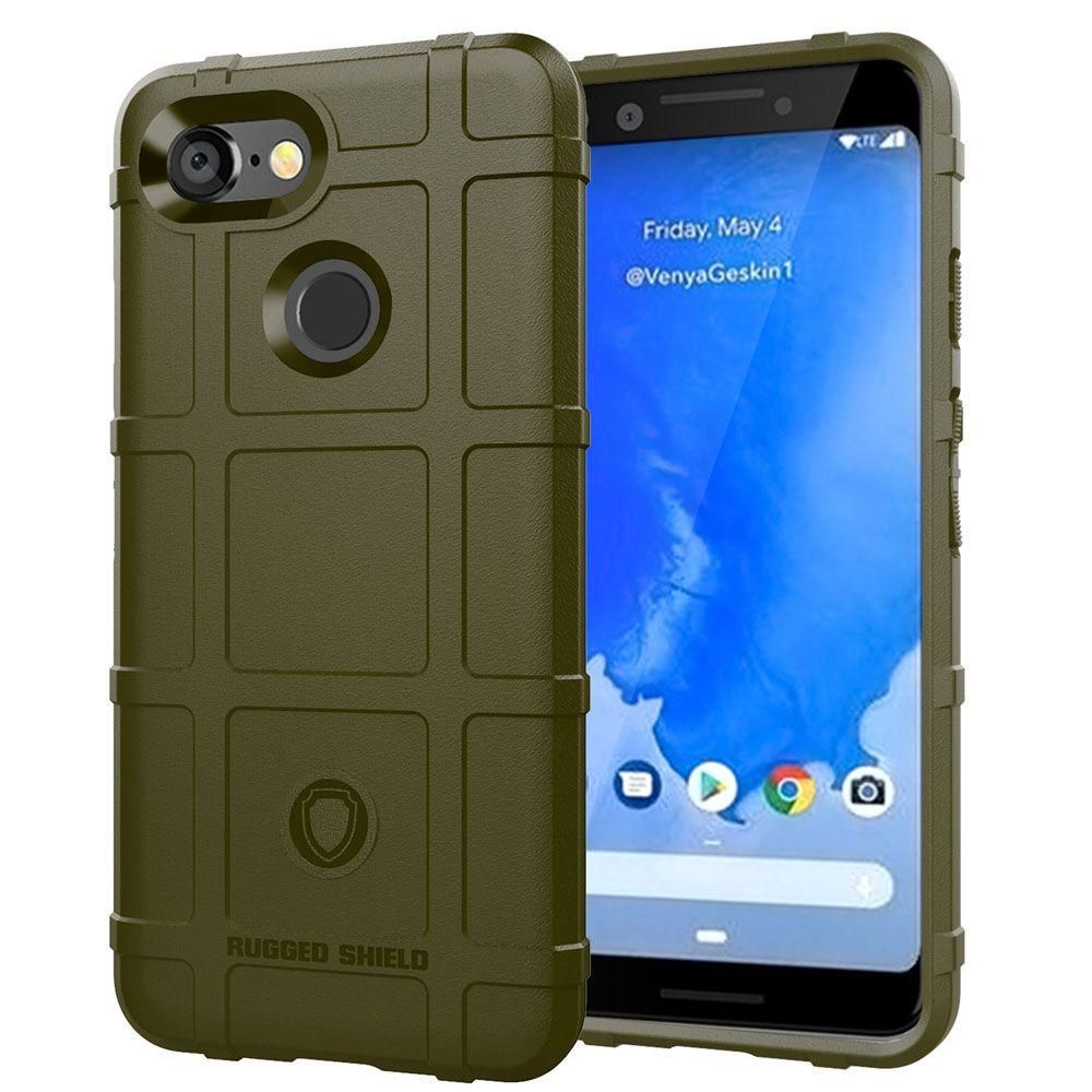 For Google Pixel 3 Soft TPU Heavy Duty Rugged Shield Armor Tough Shockproof Protection Case Cover