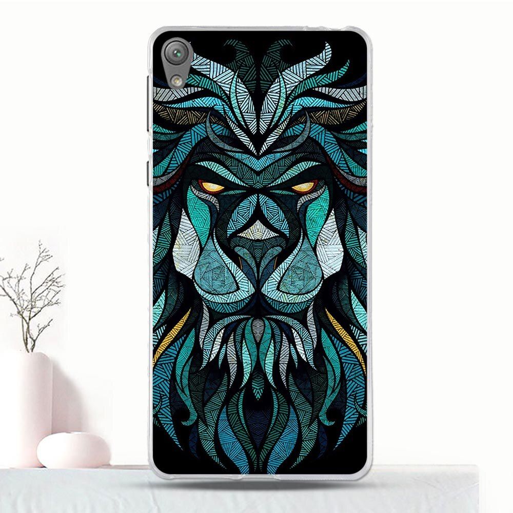 For Sony Xperia E5 Phone Case Silicone For Sony Xperia E5 F3313 F3311 Protective Housing Print Case For Sony E5 Funda Bumper