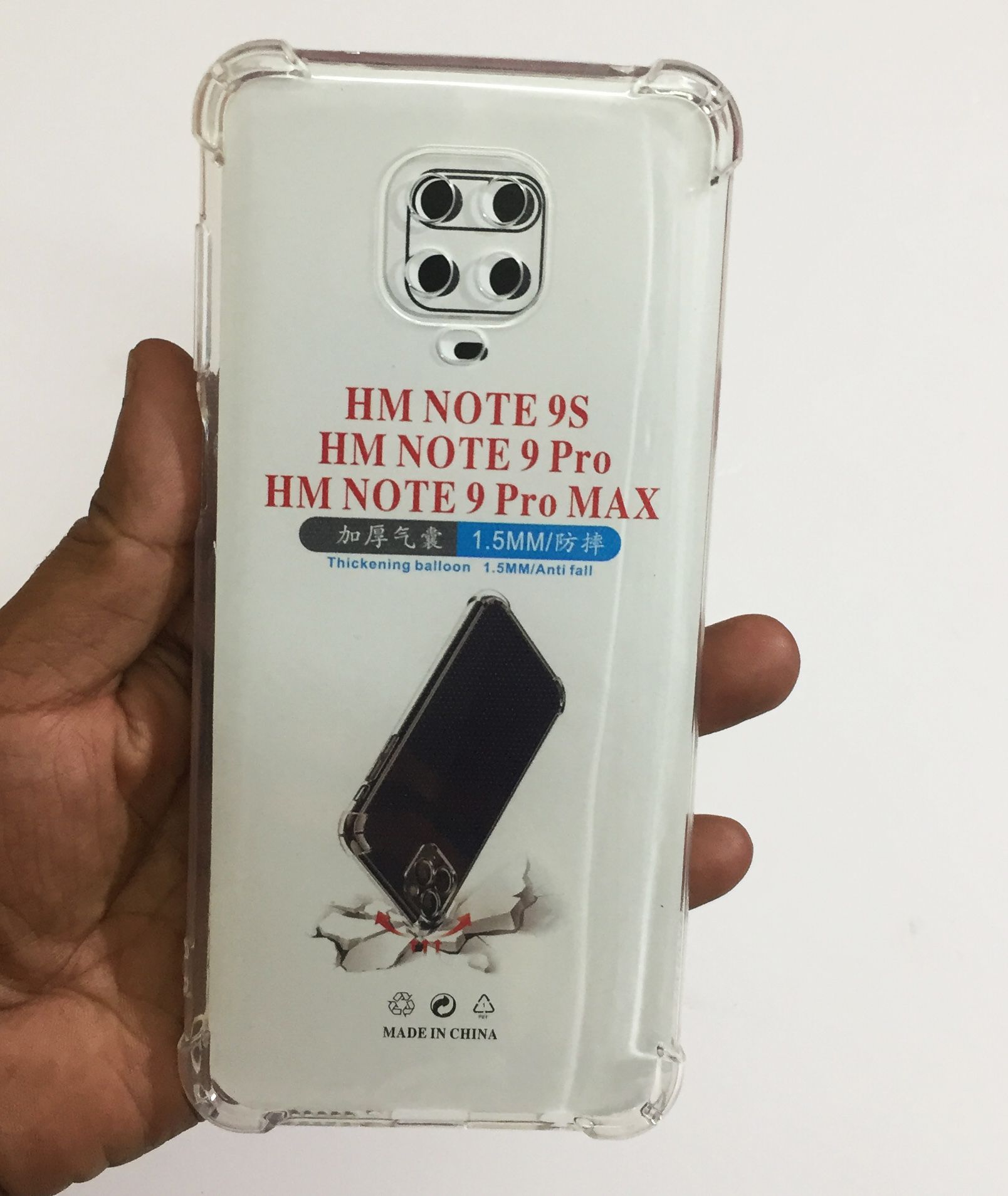 Xiaomi Redmi Note 9S / Note 9 Pro / Note 9 Pro Max / Poco M2 Pro Soft Silicone Transparent Back Cover  Full Protection Shock Proof/ Break Proof Redmi Note 9S / Note 9 Pro / Note 9 Pro Max / Poco M2 Pro  Phone Case For Xiaomi.