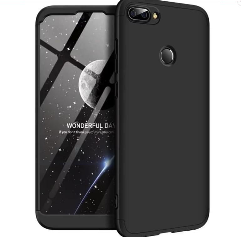 Honor 9N/9i GKK 360 Full Protection Hard Matte Case-  Black