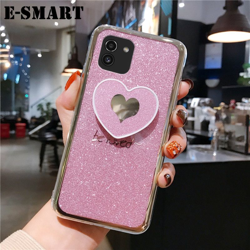 Phone Case Samsung Galaxy A03 Back Cover Cute Cartoon Charlie and Snoopy Shockproof Hard Couple Cases Protector Cover for Samsung A03 Case