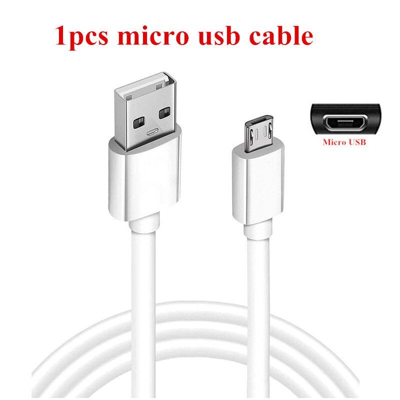 15W 9V1.6A Travel Fast Charger For Samsung S20 S10 S9 S8 9 8 7 6 huawei honor 30 20 Pro plus USB Cable