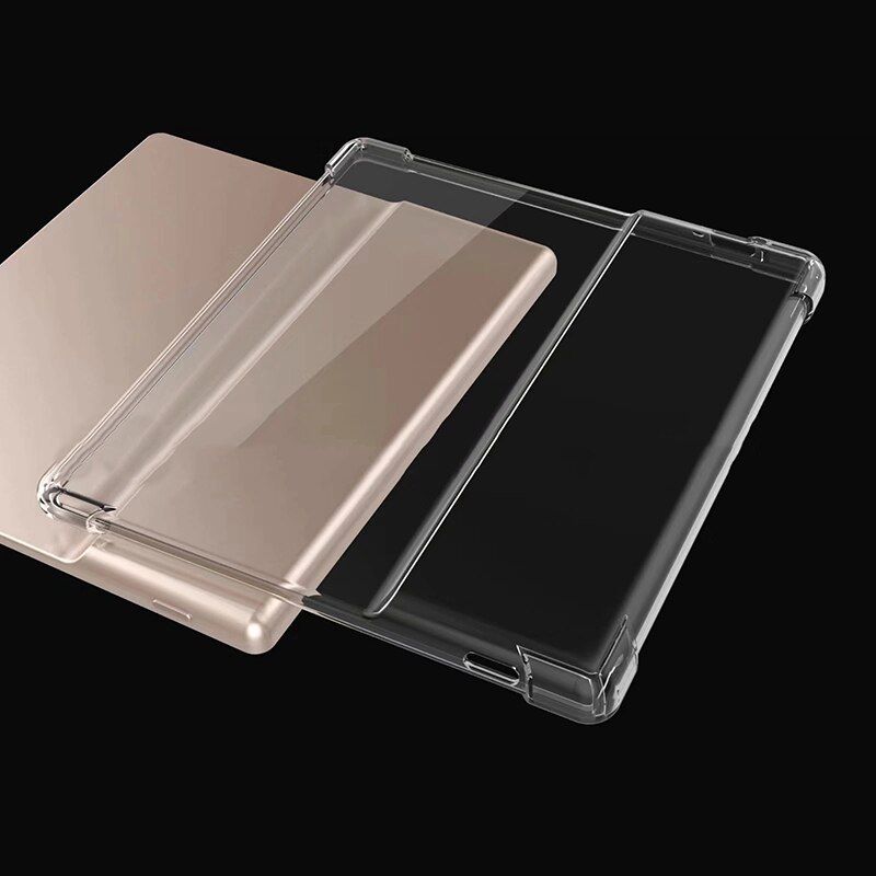 case for For Amazon Kindle Oasis 2 3 6.0\" 7.0\" 2017 Silicone soft  Airbag cover Transparent protection Ebook skin