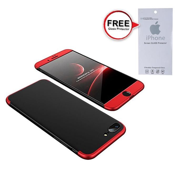 iPhone 5 360 Degree Phone Case with Free Glass Protector