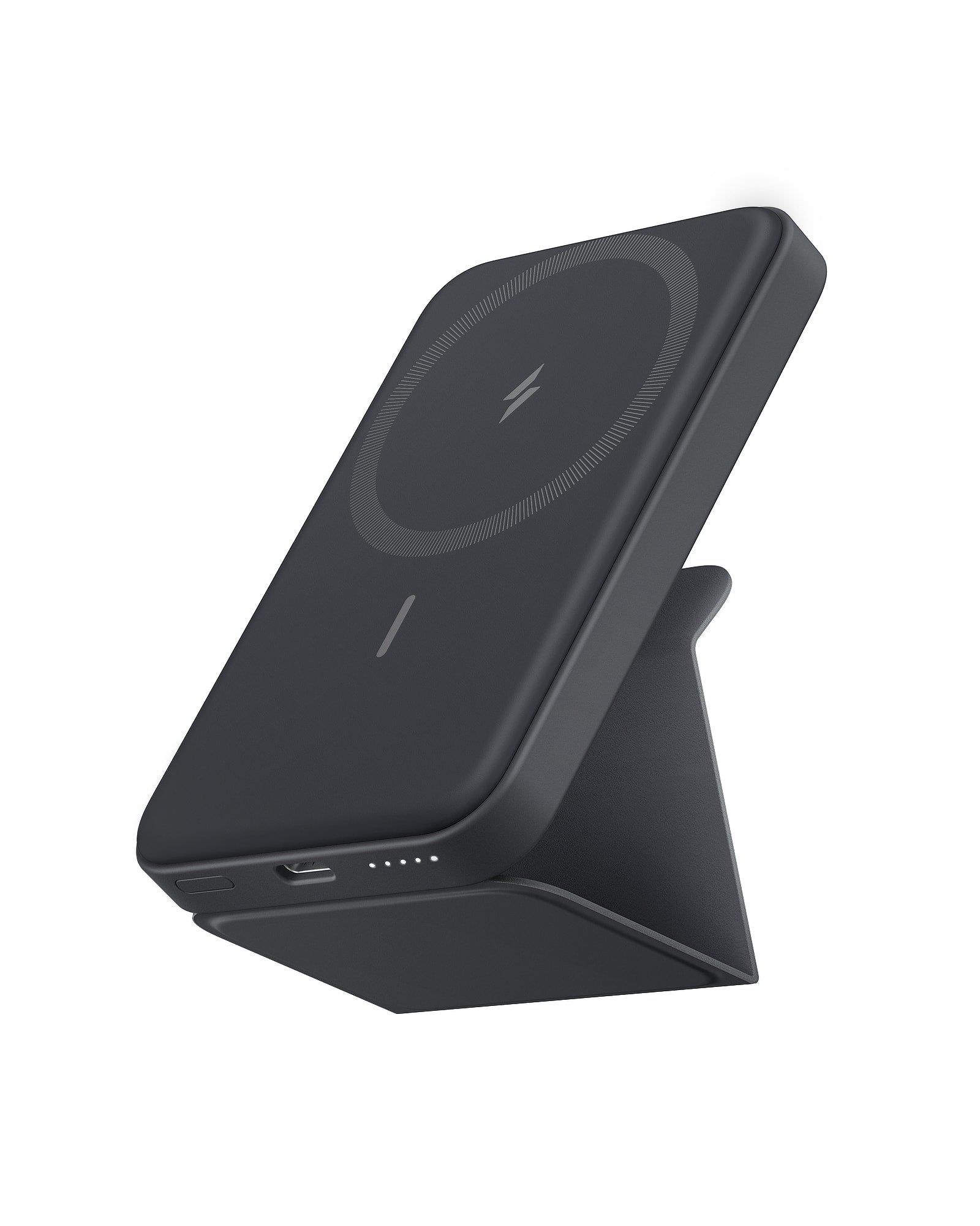 Anker 622 Magnetic Wireless Portable Charger (MagGo) 5000mAh Foldable Magnetic Battery and USB-C for iP13/12 Series