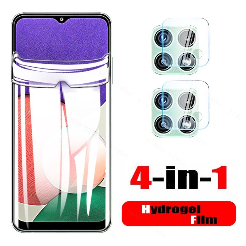 [Order message mobile phone model]6in1 Hydrogel Soft Film for Samsung Galaxy A22 5g Screen Protector for Samsung Galaxy A 22 22a 5g Camera Lens Tempered Glas Film