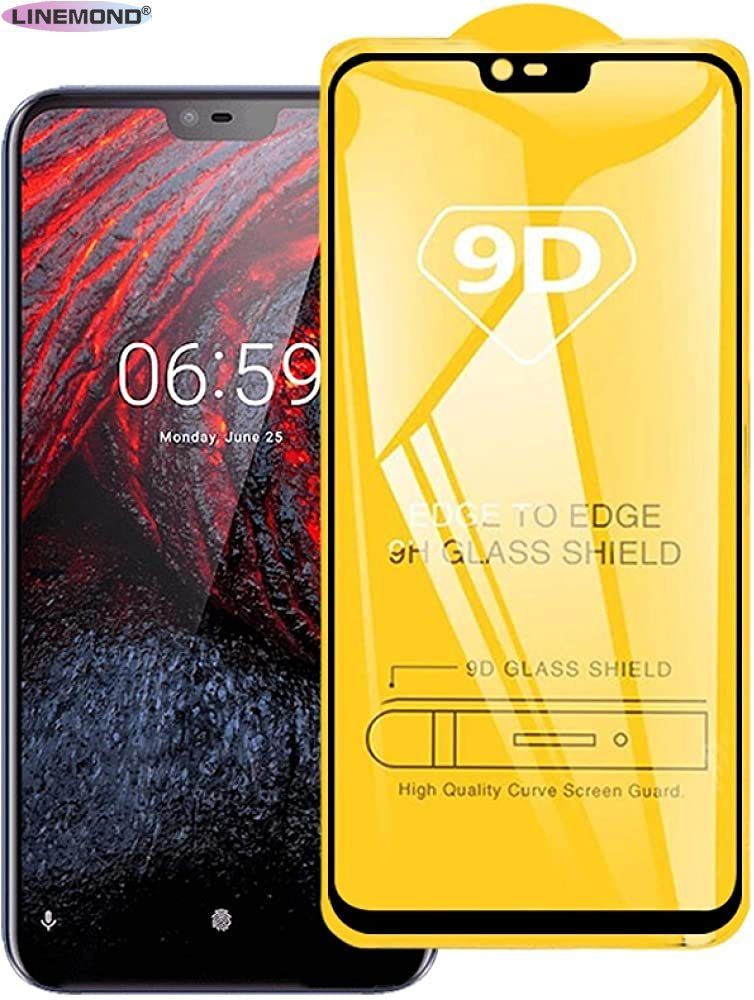 Phone Tempered Film 9D Full Glue Full Screen Tempered Glass Film for Nokia X6