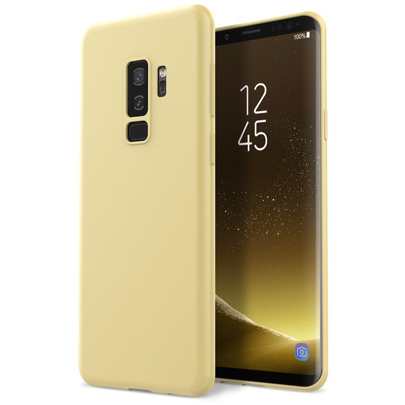 For Samsung Galaxy S9/S9 Plus Phone Case Soft TPU Ultra Slim Rear with Smooth Frosted Surface Anti-scratch Protection In Candy Colors Cover
