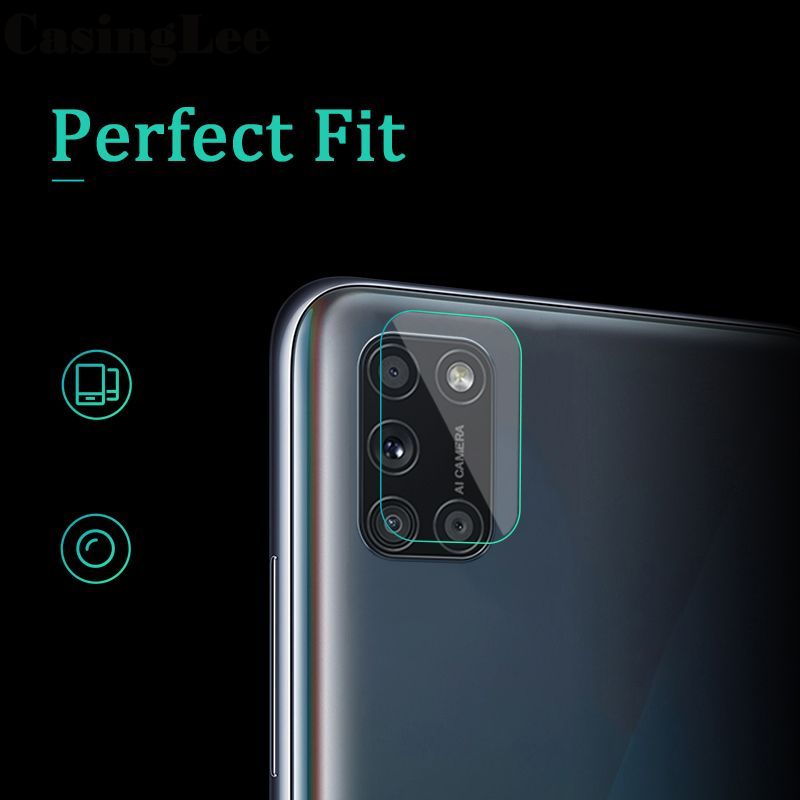 2 PCS for OPPO A52 Camera Lens Screen Protector Tempered Glass Film for OPPO A52 Lens Film Case Camera Back cover