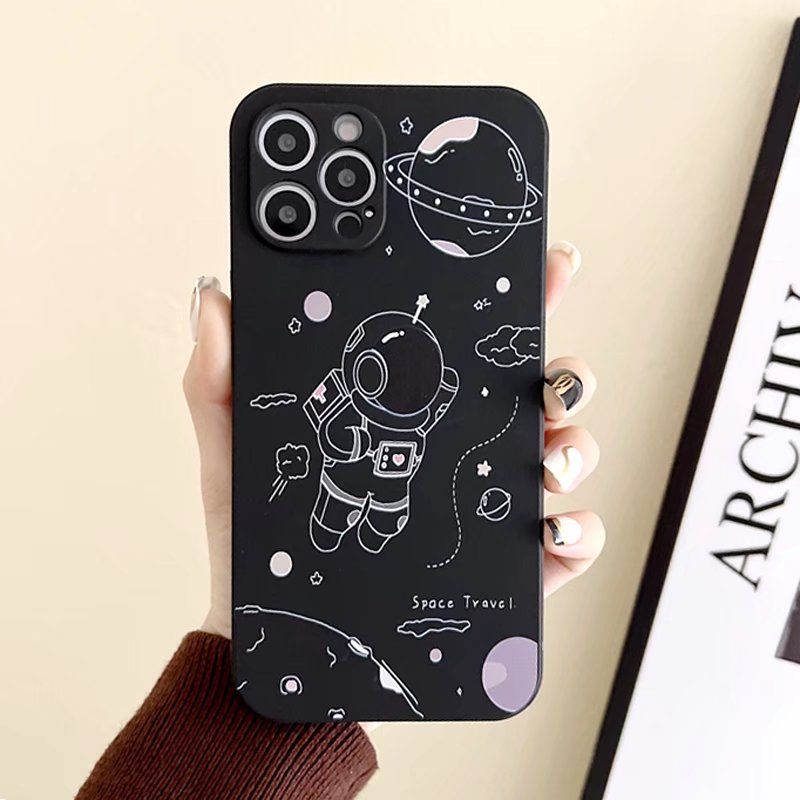 Olige Case , For Samsung S22 S21 S20 Plus Note 20 Ultra S20 FE S10 Note 10 Lite Plus J7 Prime Cartoon Cute Astronaut Waterproof Silicone Soft Phone Case ,
