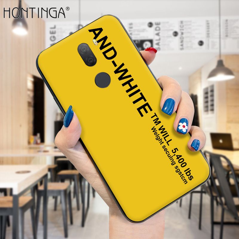 Hontinga for Xiaomi 5S Plus Case Simple Generous Clean Color Girls Boys Cases Shockproof Soft Silicone TPU Phone Cover