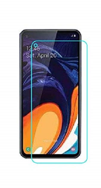 Samsung Galaxy A60 Premium Tempered Glass Screen Protector Slim 9H Hard 2.5D-Transparent