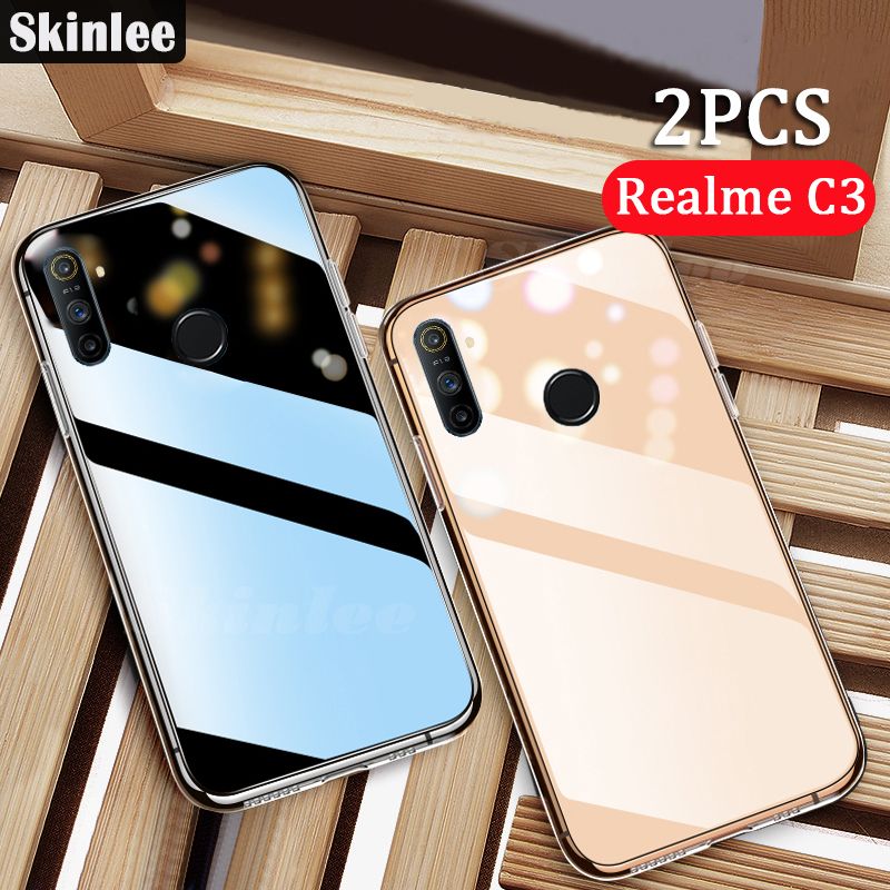 2 Pieces for Realme 6i Soft Case Transparent Anti-oxidation Clear Back Cover for Realme 6i Silicone TPU Case