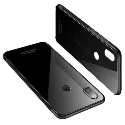 Glass Back Cover for Redmi Note 5 Pro - Black
