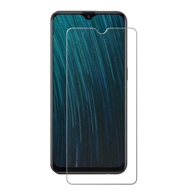 2pcs Glass for Samsung Galaxy A12 Screen Protector 9H full black