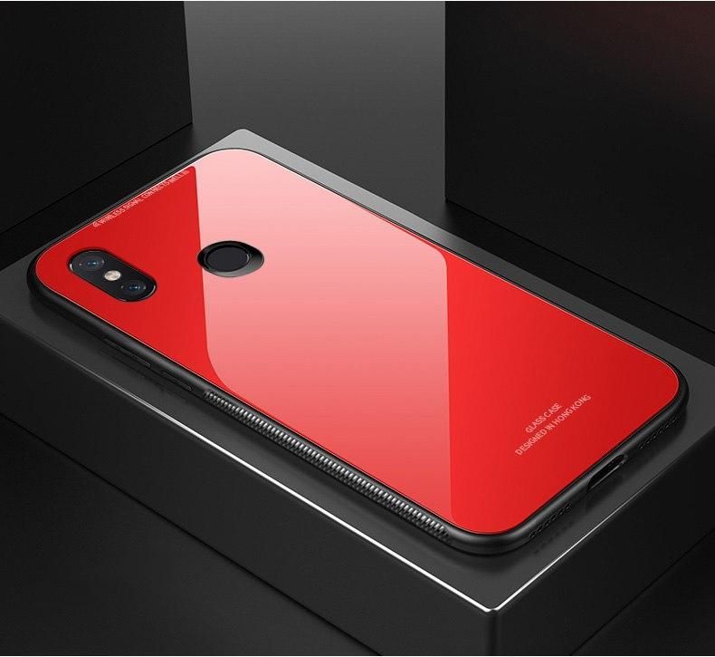 Tempered Glass Back Cover for Xiaomi Poco F1