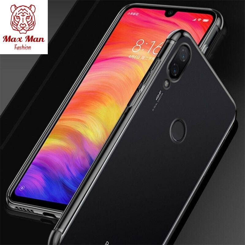 For Xiaomi Redmi Note 7/Redmi Note 7s Ultra Slim Transparent Back Cover '' - মোবাইল ফোন - Phone