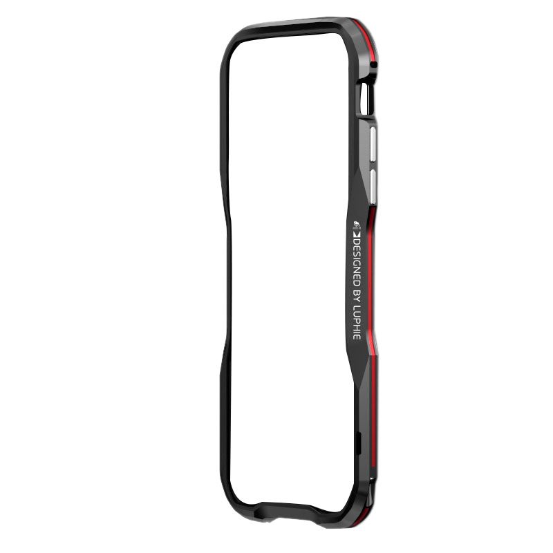 Aluminum Frame Armor Cover Three-Dimensional Margin Design Bumper Thin Hard 3D 360 Protective Shell Metal Bumper For Apple Iphone X
