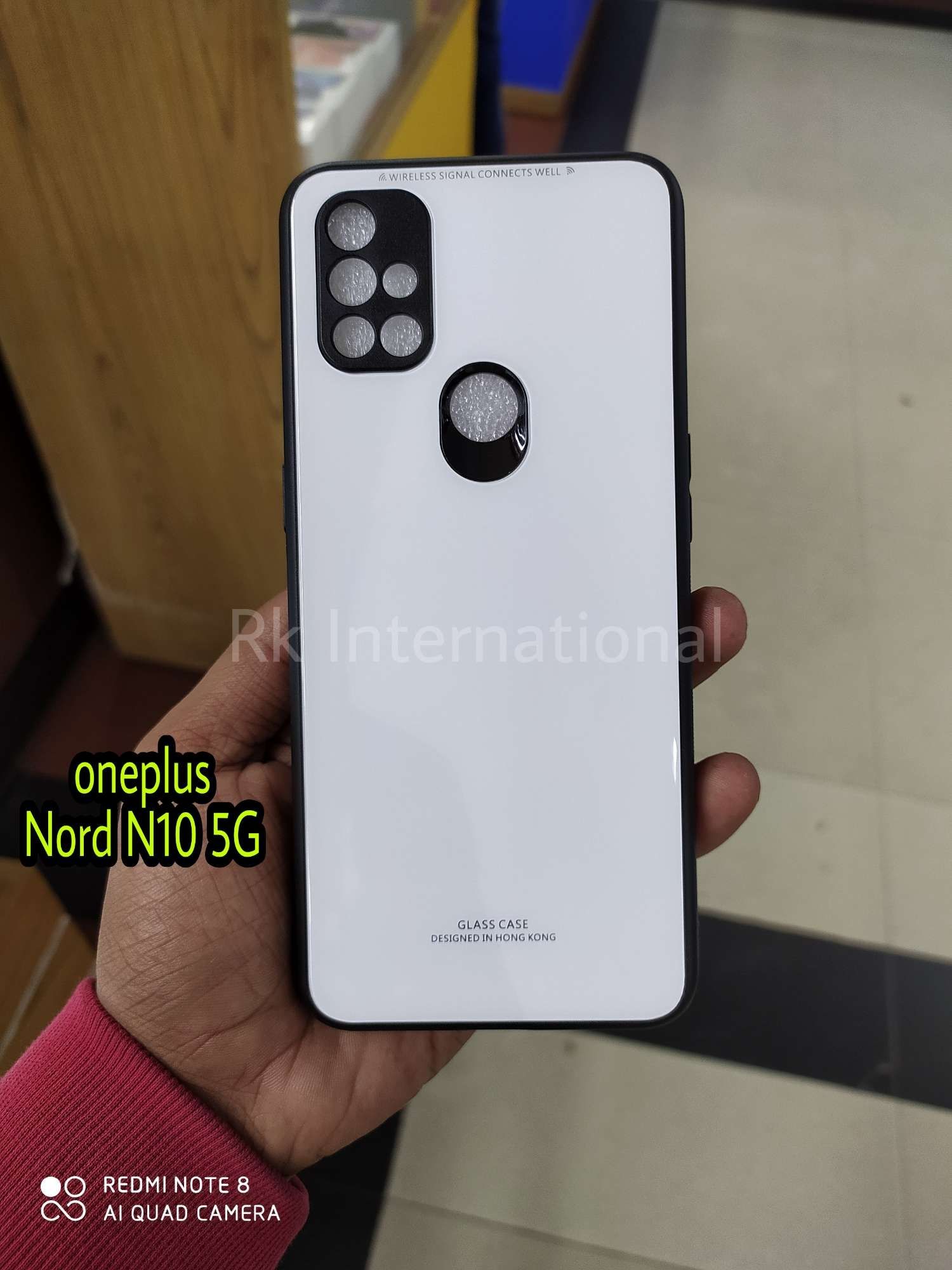 For oneplus_Nord N10 Glass case back cover